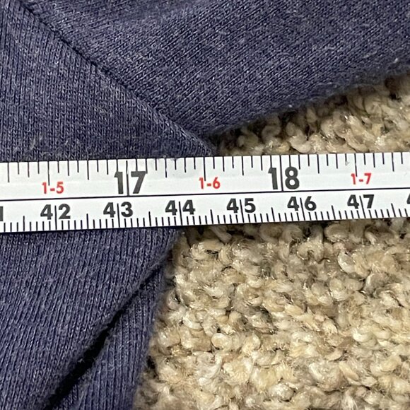 Aritzia Talula Blue Knit One Button Blazer Size 6 - Picture 8 of 9